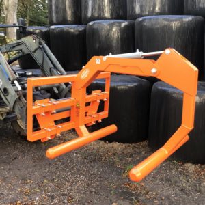 Wrapped bale handler
