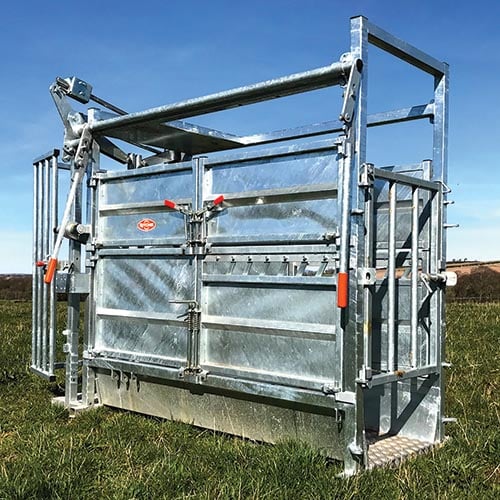 Strathmore Cattle Crate with Manual Yoke