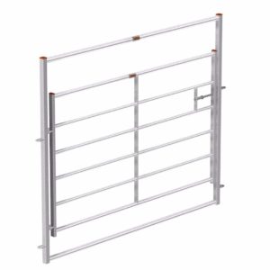 Hinged gate and frame