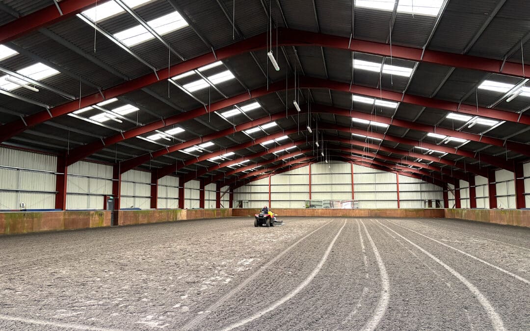 The Ritchie Quad Harrow in Action – Equestrian edition