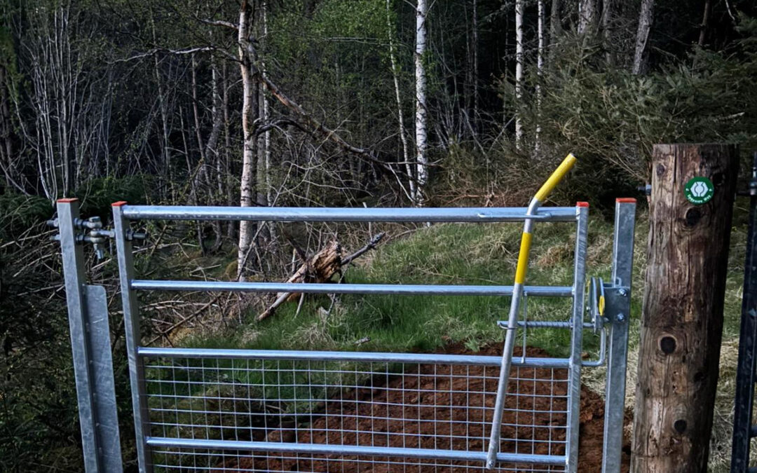 Improving Access and Protecting Land: New Pedestrian Gate