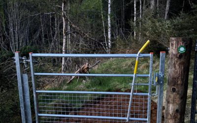 Improving Access and Protecting Land: New Pedestrian Gate