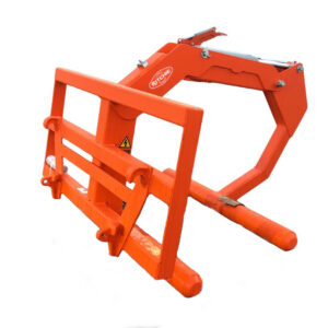 Wrapped bale handler with Eurohooks